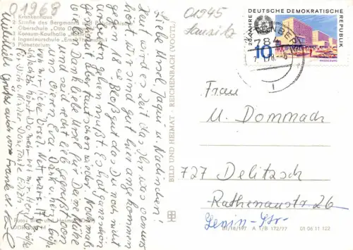 Senftenberg (Niederlausitz) Teilansichten gl1978 180.815