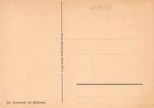 Lübbenau (Spreewald) Im Spreewald ngl 180.802