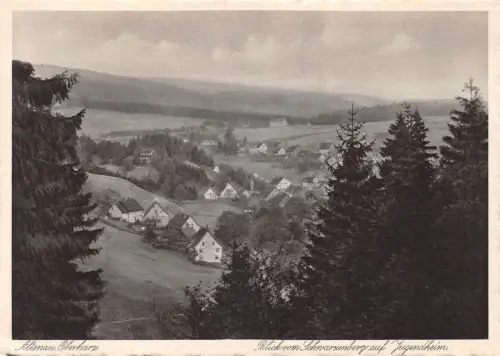 Altenau i. Oberharz Blick vom Schwarzenberg ngl 180.823