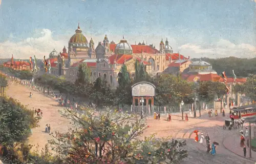 Dresden Ausstellungspalast feldpgl1917 180.846