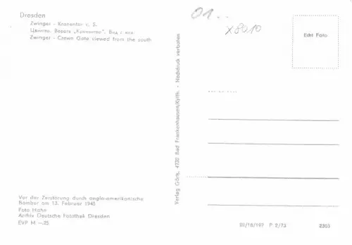 Dresden Zwinger ngl 180.866