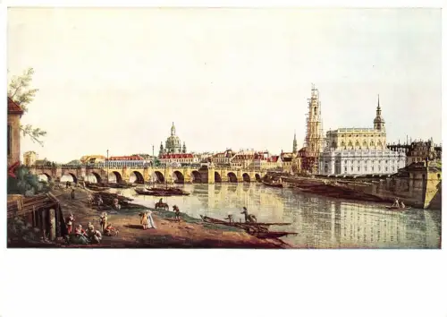 Dresden vom rechten Elbufer ngl 180.877