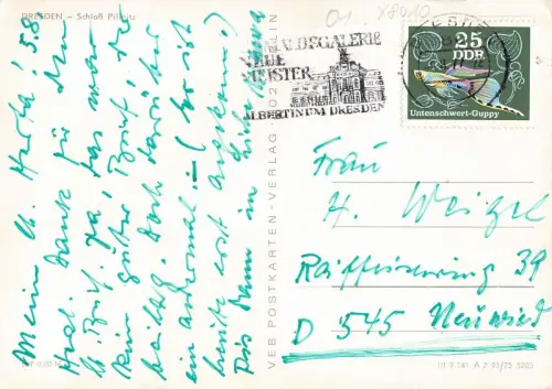 Dresden-Pillnitz Schloß gl1977 180.887