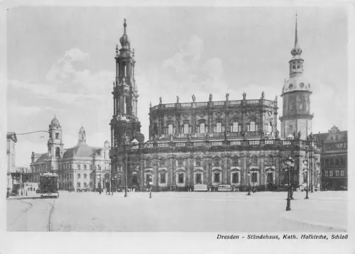 Dresden Ständehaus Schloß Hofkirche ngl 180.913