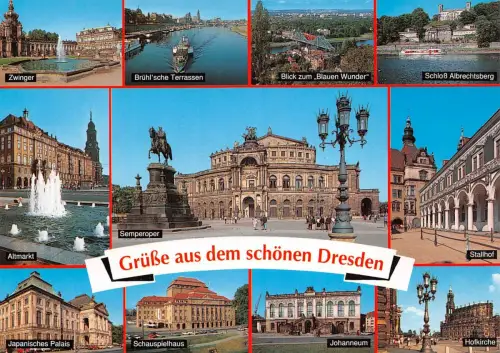 Dresden Mehrbildkarte ngl 180.934