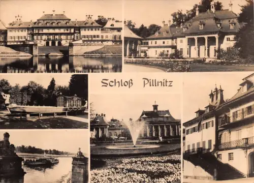 Dresden-Pillnitz Schloß Mehrbildkarte gl1964 180.923