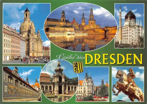 Dresden Mehrbildkarte gl 180.935