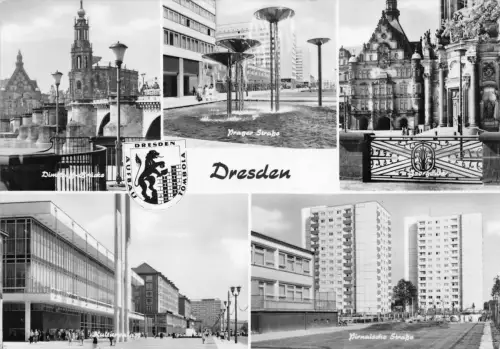 Dresden Mehrbildkarte gl1973 180.927