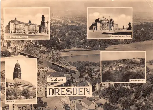 Dresden Mehrbildkarte gl1963 180.943