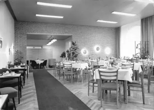 Langebrück Gaststätte "Lindenhof" Innenansicht gl1968 180.951