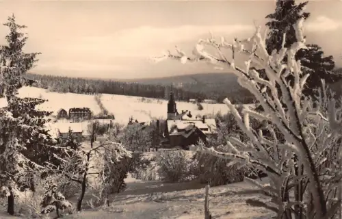 Schellerhau von der Stephanshöhe gl1962 180.973