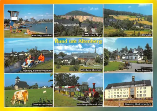 Altenberg (Erzg.) Mehrbildkarte ngl 180.985