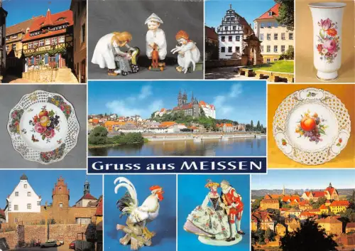 Meißen Mehrbildkarte gl1994 181.017