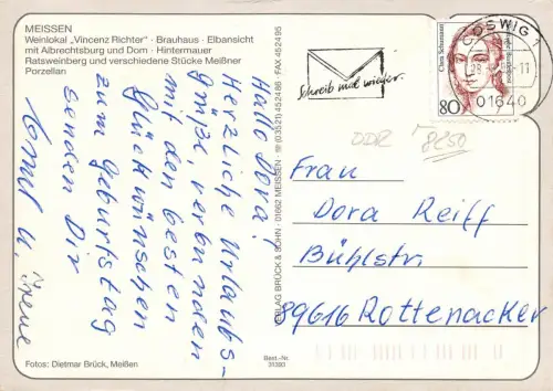 Meißen Mehrbildkarte gl1994 181.017