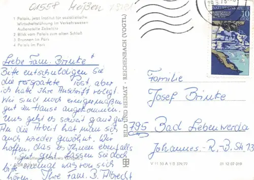 Zabeltitz Mehrbildkarte gl1978 181.024