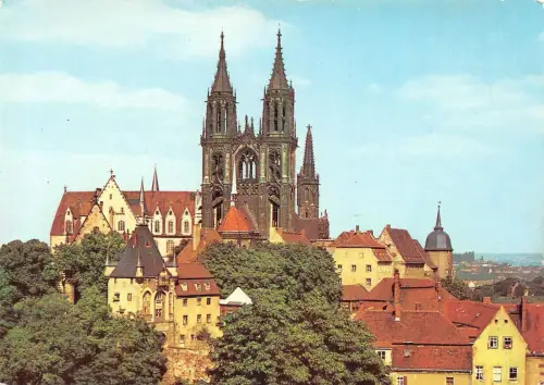 Meißen Blick zum Burgberg ngl 181.013