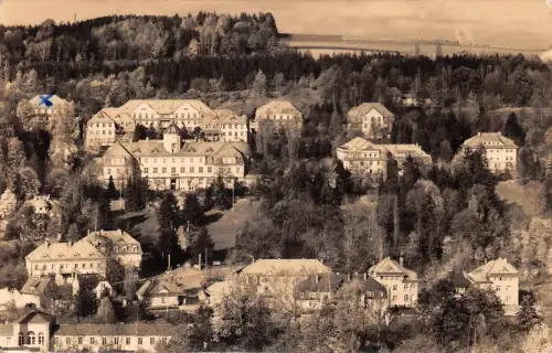 Bad Gottleuba Teilansicht vom Sanatorium gl1958 181.033