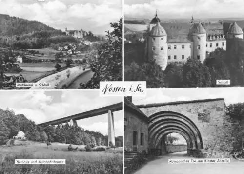 Nossen in Sachsen Mehrbildkarte gl1967 181.021