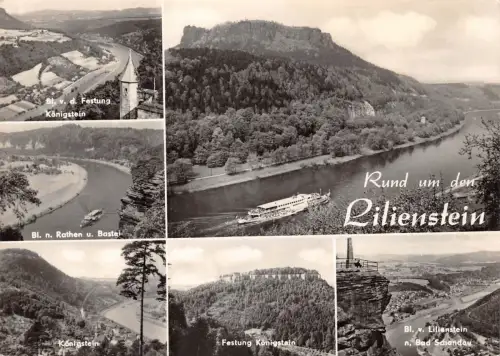 Lilienstein Mehrbildkarte ngl 181.052