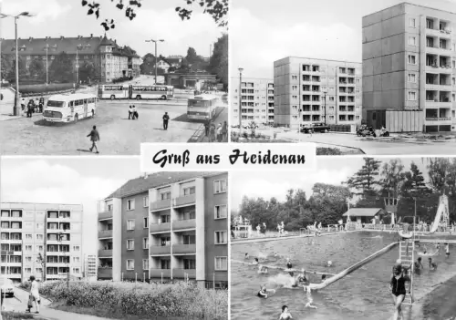 Heidenau Mehrbildkarte gl1979 181.059
