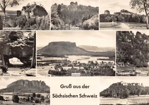 Sächs. Schweiz - Mehrbildkarte ngl 181.051