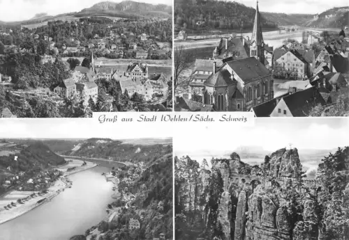 Wehlen (Sächsische Schweiz) Mehrbildkarte ngl 181.057