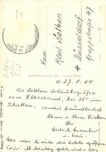Königstein (Sachsen) Mehrbildkarte gl1964 181.048