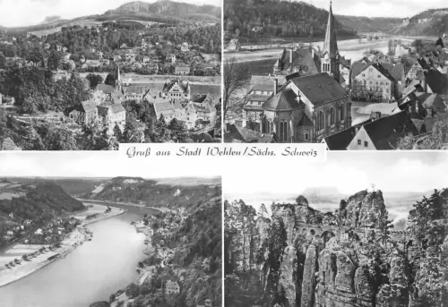 Wehlen (Sächsische Schweiz) Mehrbildkarte ngl 181.058