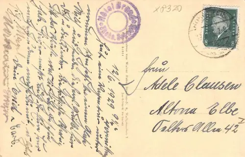 Bad Schandau a. Elbe Panorama gl1929 181.063