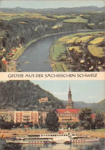 Bad Schandau a. Elbe Mehrbildkarte gl1969 181.066