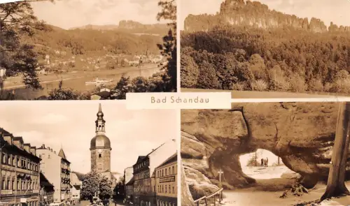 Bad Schandau a. Elbe Mehrbildkarte ngl 181.064