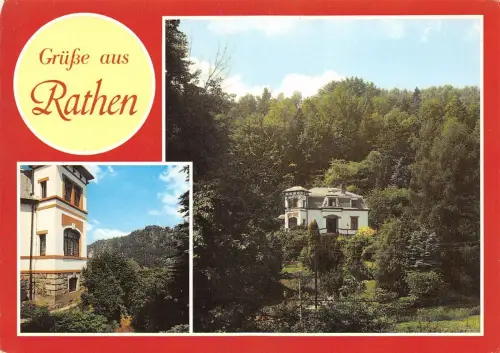 Rathen (Sächsische Schweiz) Mehrbildkarte ngl 181.069