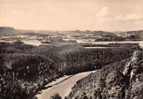 Bastei Blick vom Brand auf Bastei ngl 181.085