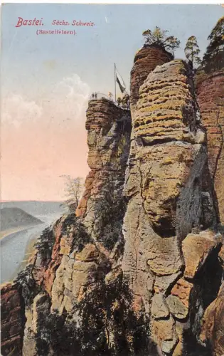 Basteifelsen, Sächs.Schweiz gl 181.081
