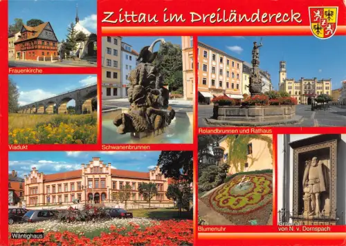 Zittau Mehrbildkarte gl 181.119