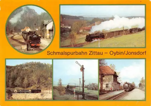 Zittau Schmalspurbahn Mehrbildkarte ngl 181.121
