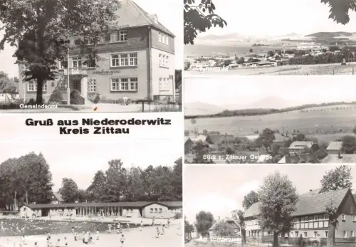 Niederoderwitz Mehrbildkarte gl 181.135