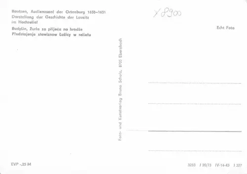 Bautzen Audienzsaal der Ortenburg ngl 181.144