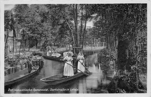 Lehde (Spreewald) Dorfstraße ngl 181.150