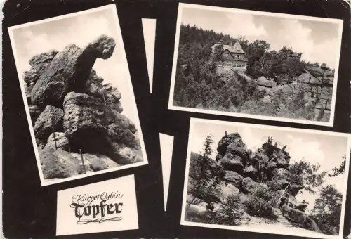 Oybin Topfer Mehrbildkarte gl 181,134