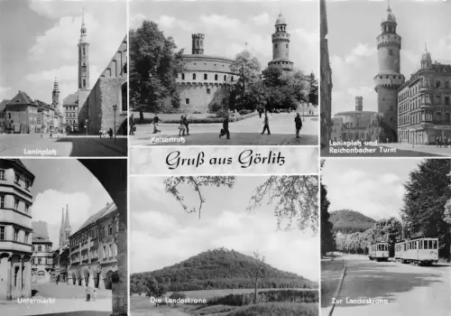 Görlitz Mehrbildkarte ngl 181.138