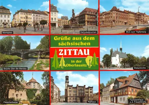 Zittau Mehrbildkarte ngl 181.120