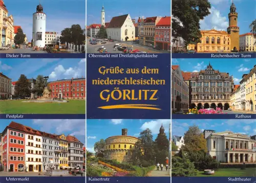 Görlitz Mehrbildkarte ngl 181.142