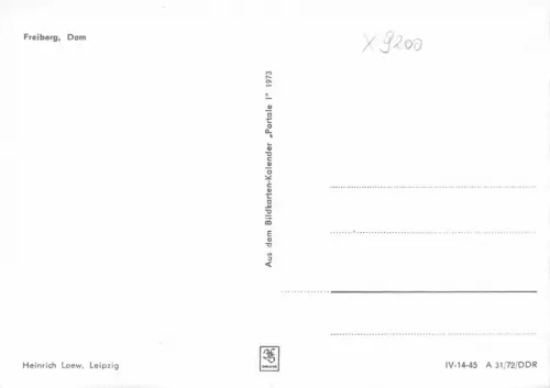 Freiberg (Erzgebirge) Dom ngl 181.178