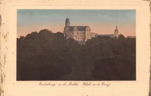 Rochsburg a. d. Mulde Blick a. d. Burg ngl 181.190