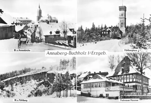 Annaberg-Buchholz Mehrbildkarte ngl 181.200
