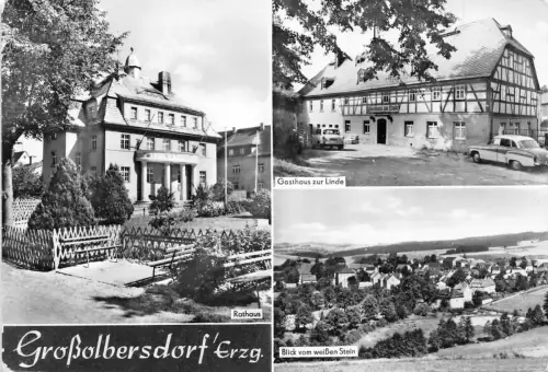 Großolbersdorf Mehrbildkarte gl1990 181.226