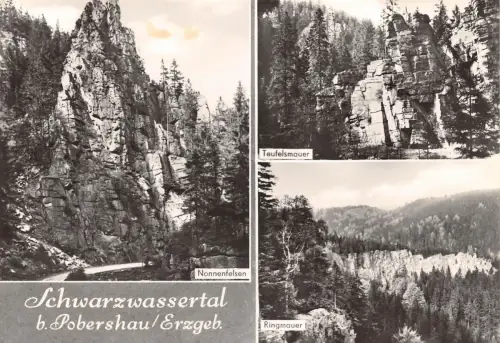 Pobershau Schwarzwassertal Mehrbildkarte ngl 181.221