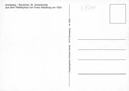 Annaberg-Buchholz St. Annenkirche innenansicht ngl 181.191