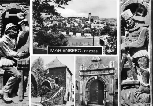 Marienberg (Erzgebirge) Mehrbildkarte ngl 181.216